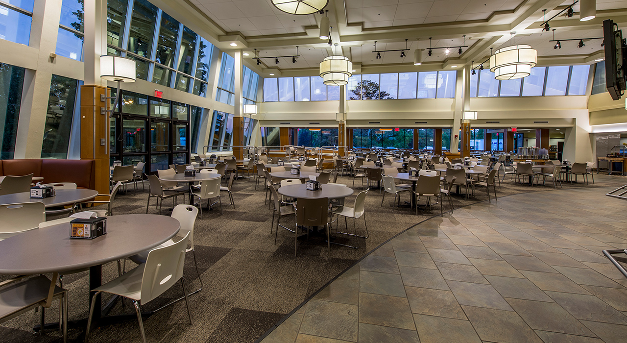 Bryant University, Salmanson Dining Hall Construction