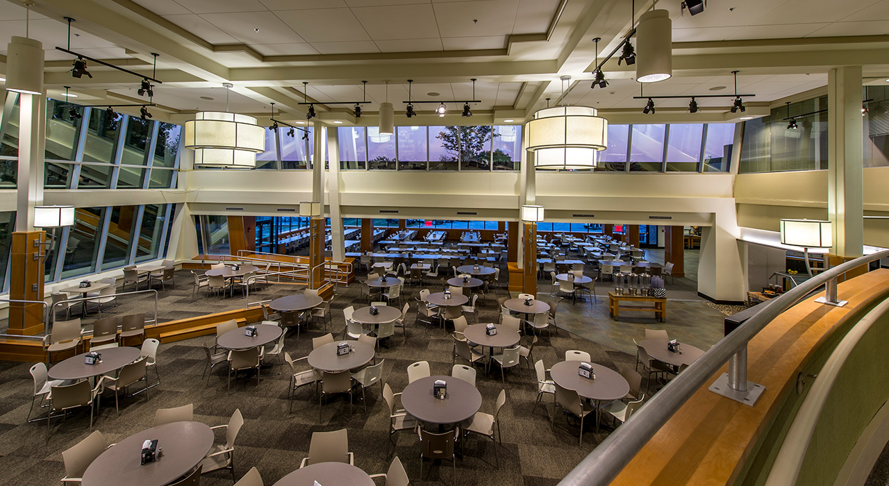 Bryant University, Salmanson Dining Hall Construction