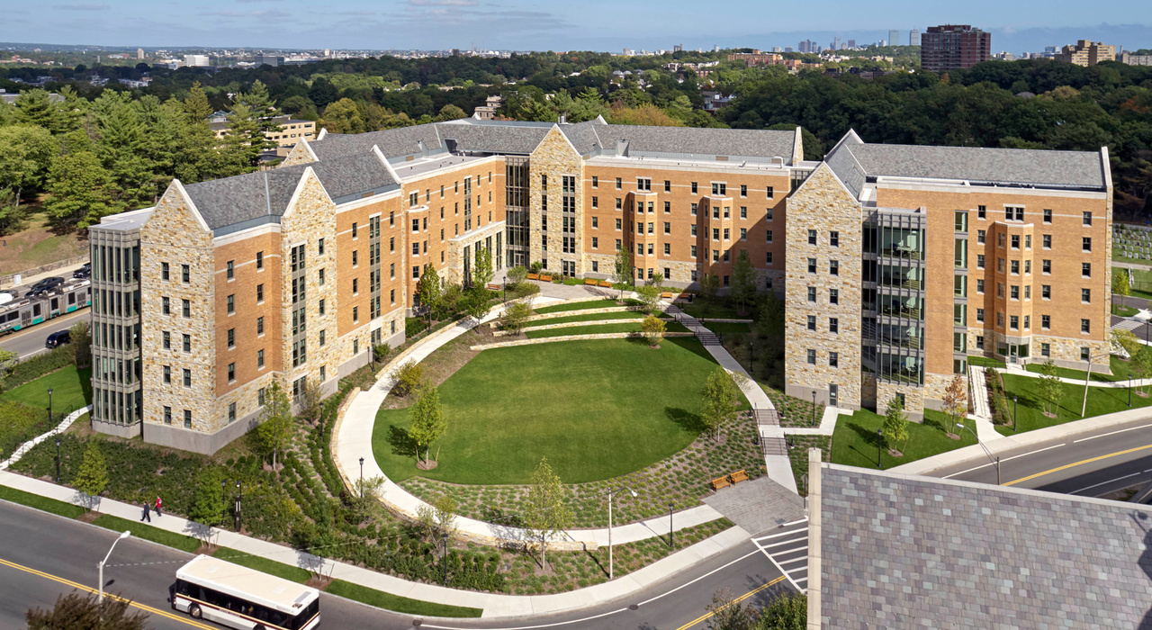 Boston College Thomas More Apartments Residence Hall BOND Building