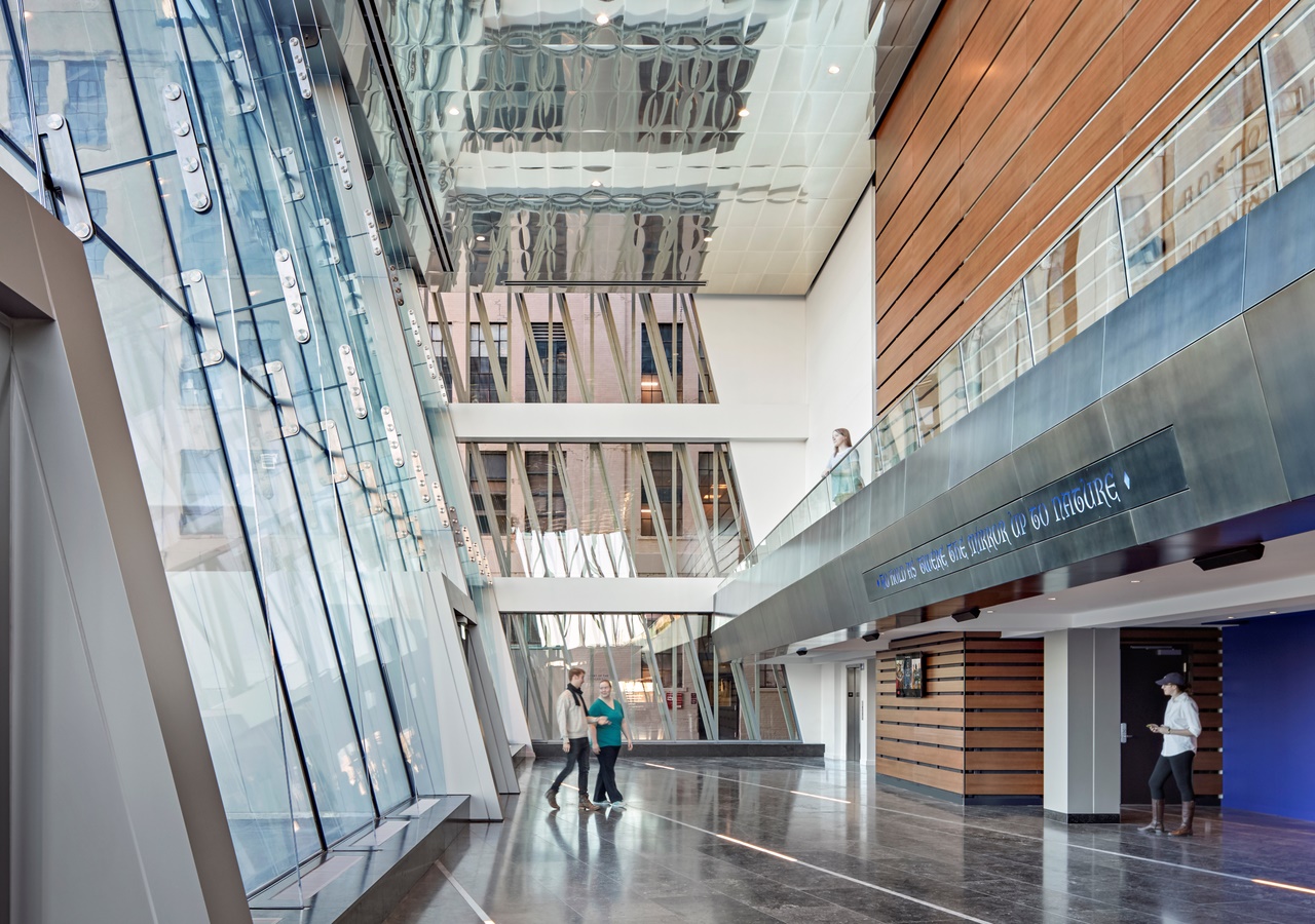 Joan & Edgar Booth Theatre and the College of Fine Arts Production Center /  Elkus Manfredi Architects