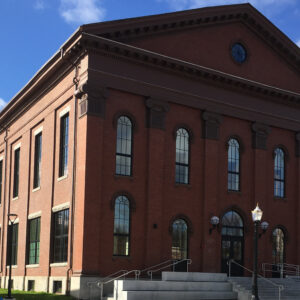 Exterior View Showing Fitchburg City Hall